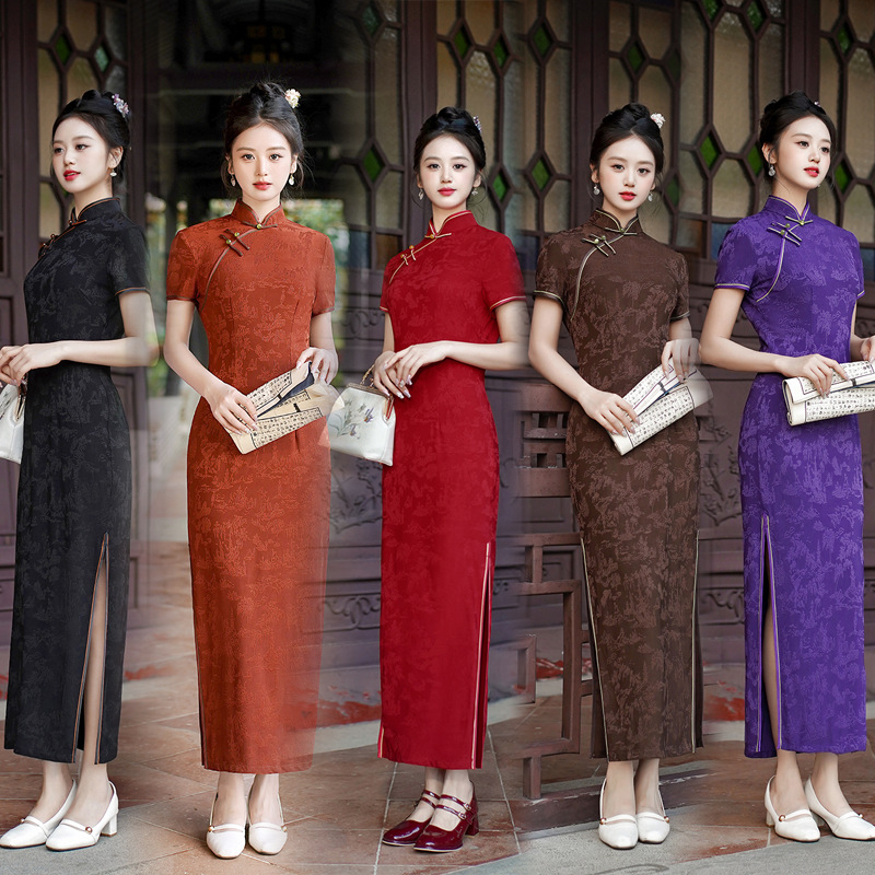 New Cheongsam Long Dress Tempe - огляд і ціна Summer Clothes