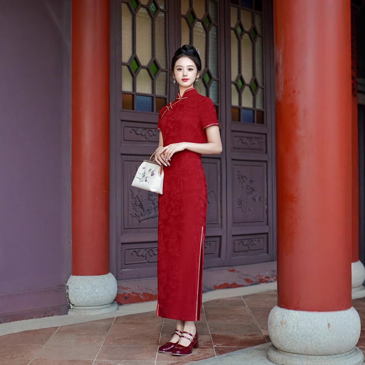 New Cheongsam Long Dress Tempe - огляд і ціна Summer Clothes