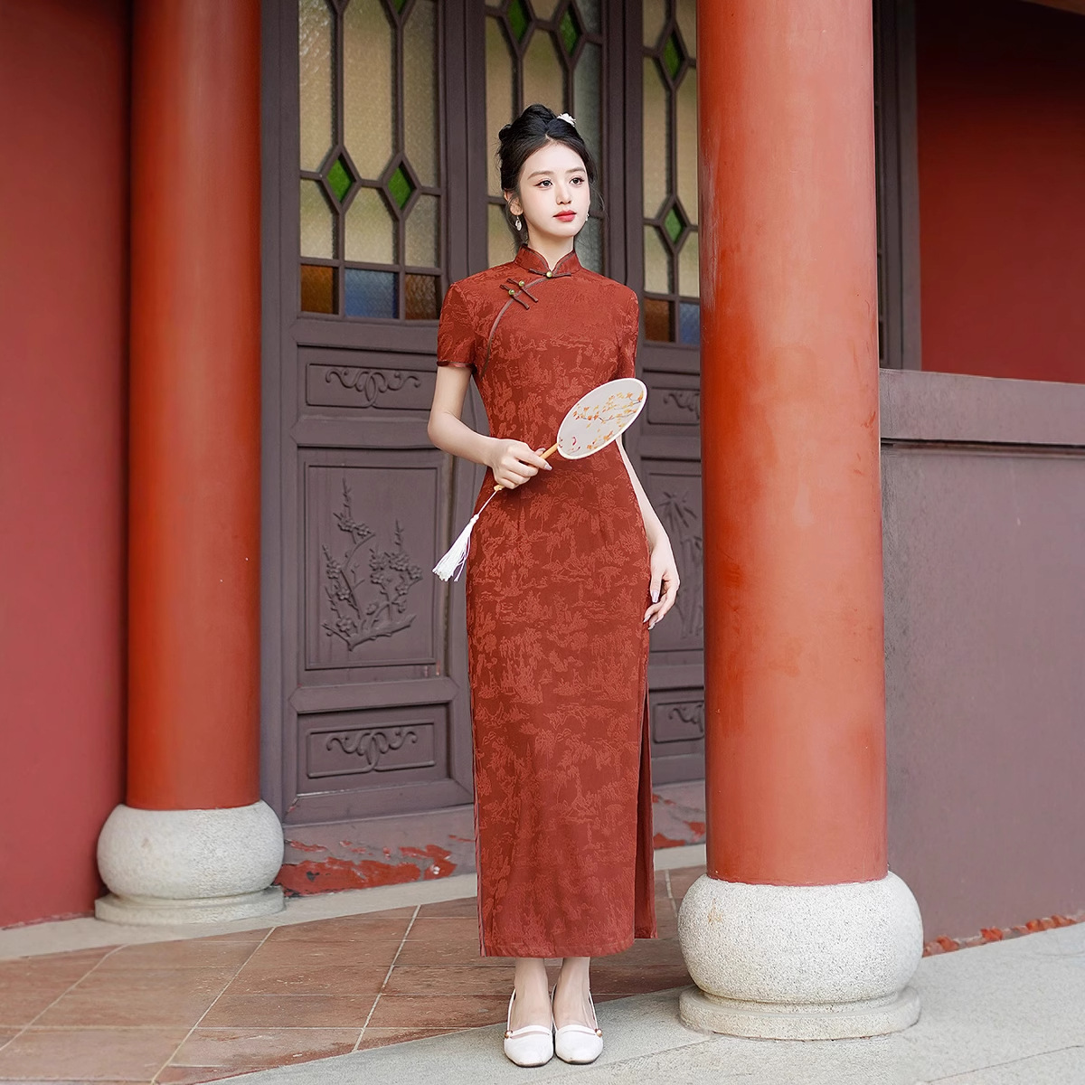 New Cheongsam Long Dress Tempe - огляд і ціна Summer Clothes